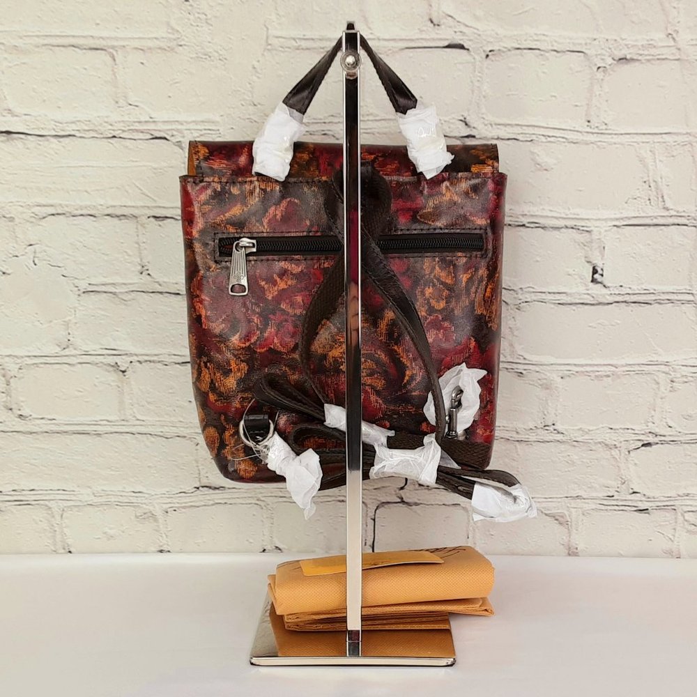 'PATRICIA NASH' 'VATONI'  BAG CONVERTIBLE LEATHER BACKPACK - Picture 3 of 16